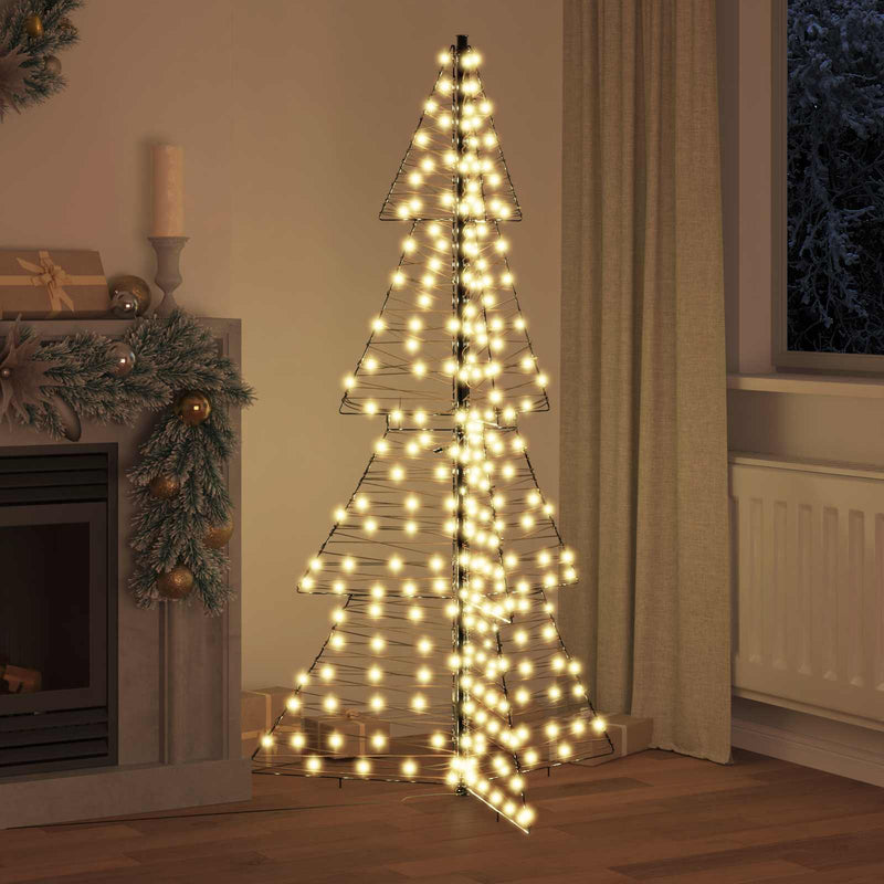 Load image into Gallery viewer, Vidaxl kerstboom met 240 led warmwit 180 cm rattan
