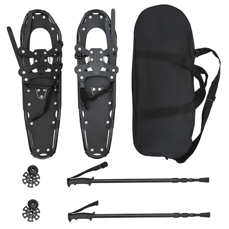 Load image into Gallery viewer, Vidaxl 3 in 1 sneeuwschoenen met wandelschoenen zwart 30 inches
