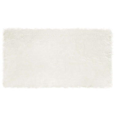 Vidaxl nep schapenvacht tapijt tafalla wit 60 x 110 cm polyester