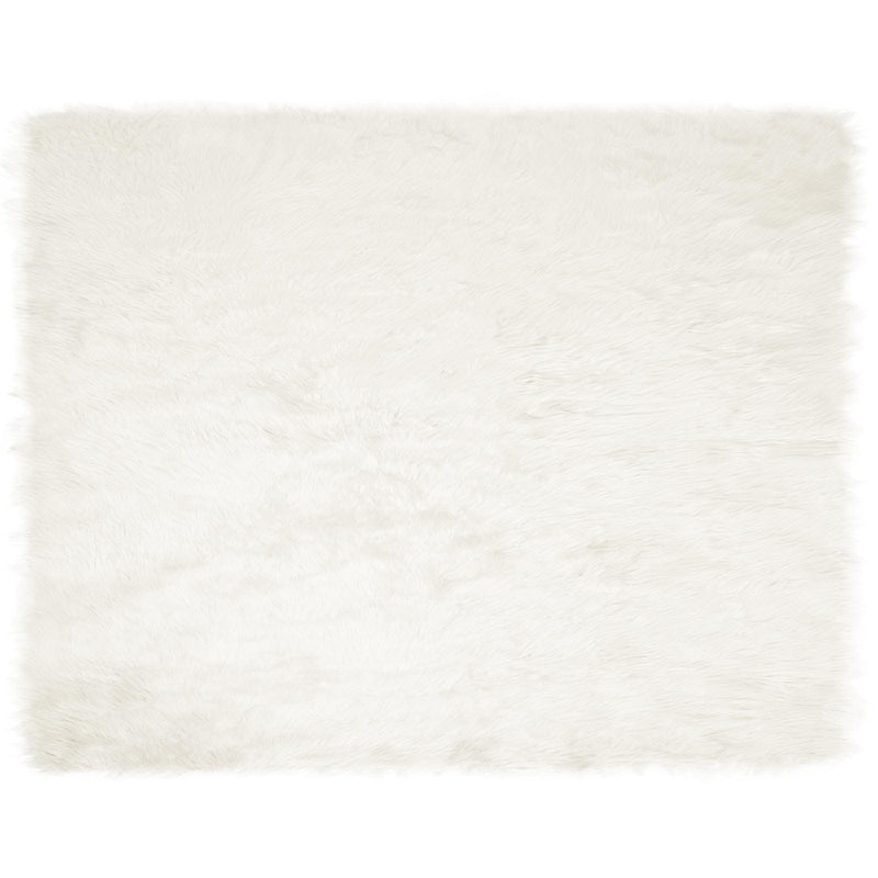 Load image into Gallery viewer, Vidaxl nep schapenvacht tapijt tafalla wit 200 x 280 cm polyester
