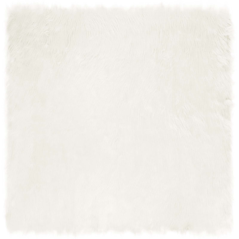 Load image into Gallery viewer, Vidaxl nep schapenvacht tapijt tafalla wit 200 x 200 cm polyester
