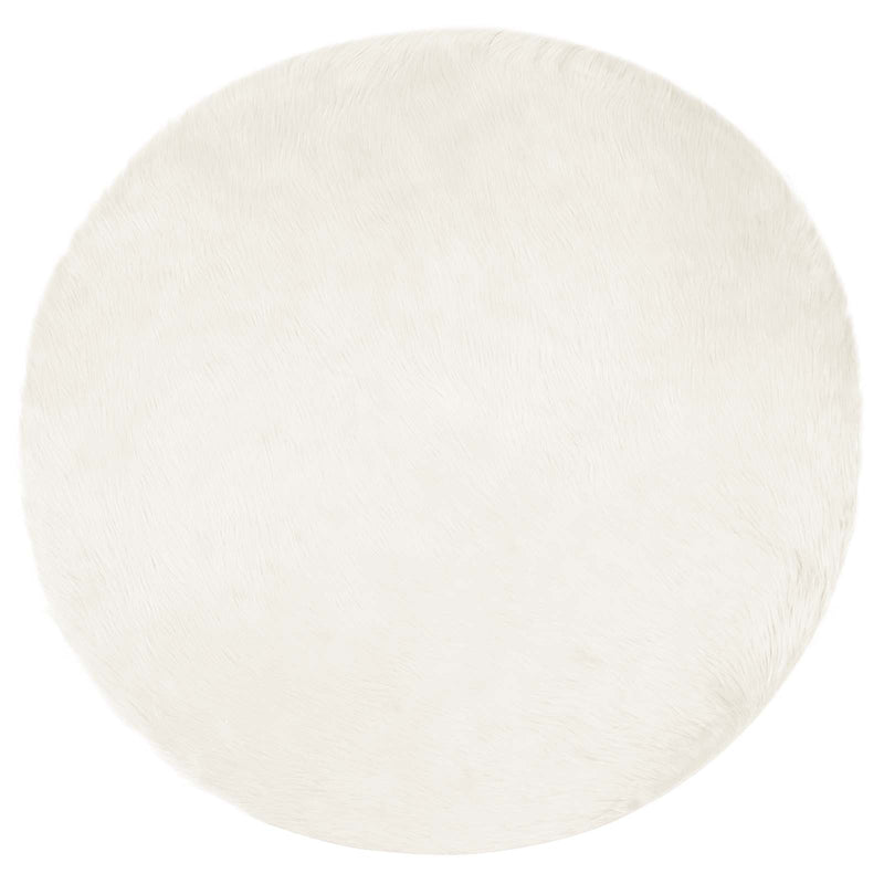 Load image into Gallery viewer, Vidaxl nep schapenvacht tapijt tafalla wit ø 80 cm polyester
