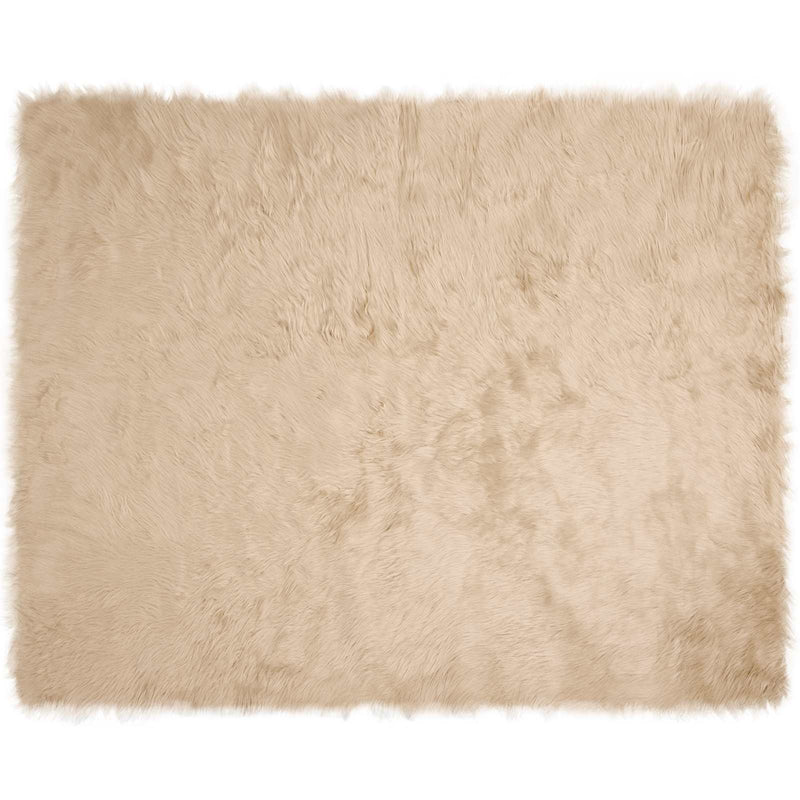 Load image into Gallery viewer, Vidaxl nep schapenvacht tapijt tafalla beige 200 x 280 cm polyester
