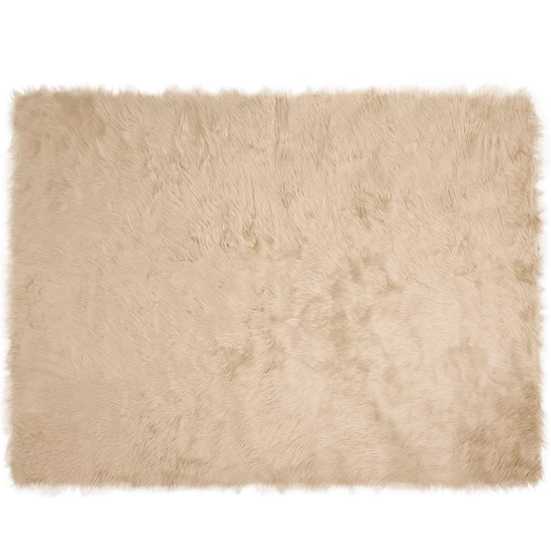 Load image into Gallery viewer, Vidaxl nep schapenvacht tapijt tafalla beige 240 x 340 cm polyester
