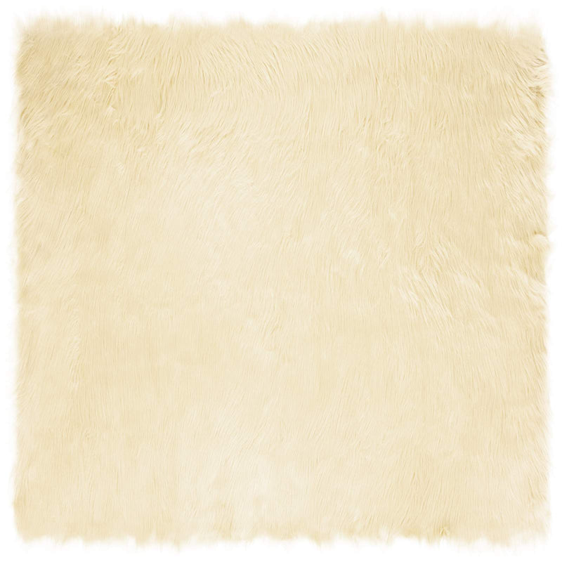 Load image into Gallery viewer, Vidaxl nep schapenvacht tapijt tafalla crème 240 x 240 cm polyester
