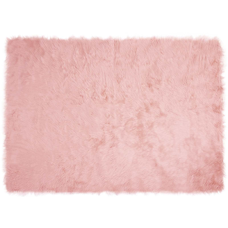 Load image into Gallery viewer, Vidaxl nep schapenvacht tapijt tafalla roze 120 x 170 cm polyester
