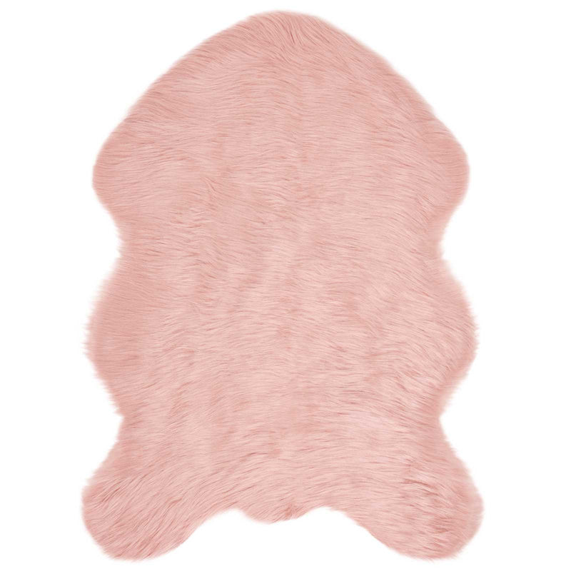 Load image into Gallery viewer, Vidaxl nep schapenvacht tapijt tafalla roze 60 x 90 cm polyester
