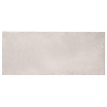 Vidaxl nep konijnenbont tapijt olite beige 80 x 200 cm polyester