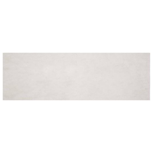 Vidaxl nep konijnenbont tapijt olite beige 80 x 250 cm polyester