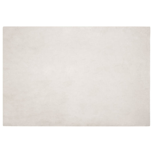 Vidaxl nep konijnenbont tapijt olite beige 140 x 200 cm polyester