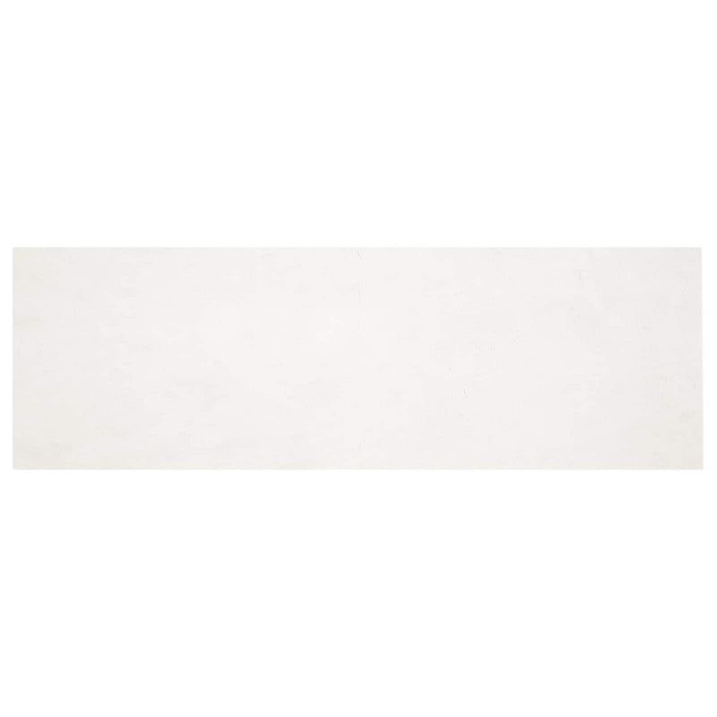Load image into Gallery viewer, Vidaxl nep konijnenbont tapijt olite crème 80 x 250 cm polyester
