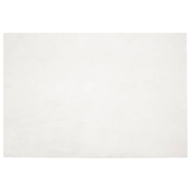Vidaxl nep konijnenbont tapijt olite crème 120 x 170 cm polyester