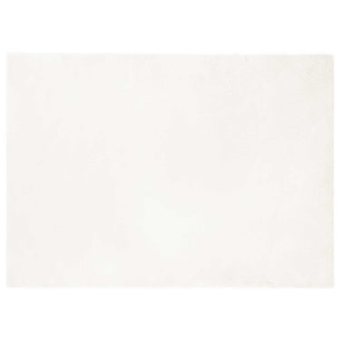 Vidaxl nep konijnenbont tapijt olite crème 200 x 280 cm polyester