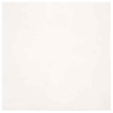 Vidaxl nep konijnenbont tapijt olite crème 200 x 200 cm polyester