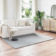 Vidaxl nep konijnenbont tapijt olite grijs 120 x 170 cm polyester