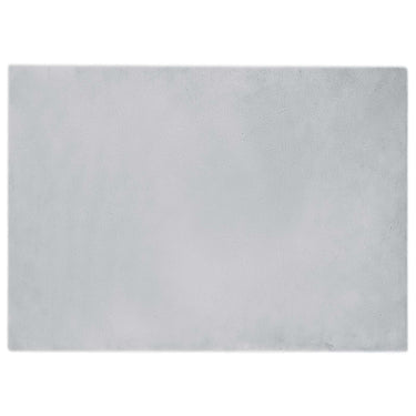 Vidaxl nep konijnenbont tapijt olite grijs 240 x 340 cm polyester