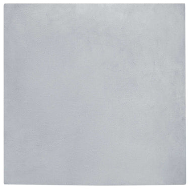 Vidaxl nep konijnenbont tapijt olite grijs 160 x 160 cm polyester