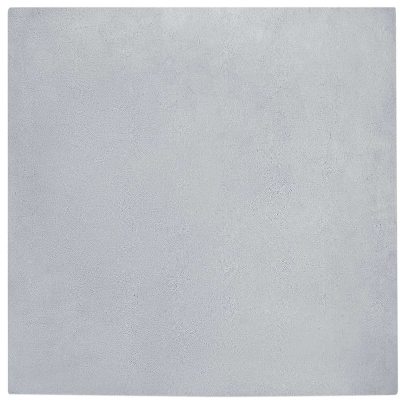 Load image into Gallery viewer, Vidaxl nep konijnenbont tapijt olite grijs 160 x 160 cm polyester
