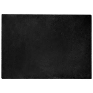 Vidaxl nep konijnenbont tapijt olite zwart 200 x 280 cm polyester