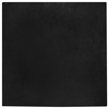 Vidaxl nep konijnenbont tapijt olite zwart 240 x 240 cm polyester