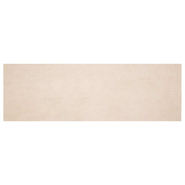 Vidaxl nep konijnenbont tapijt olite taupe 80 x 250 cm polyester