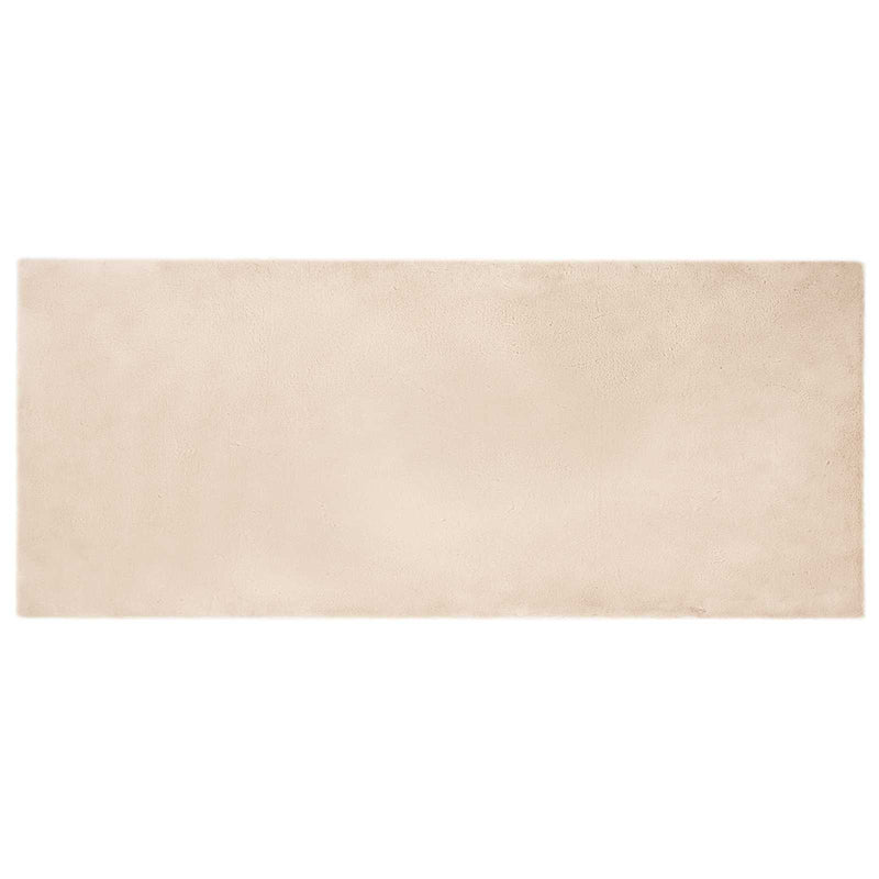 Load image into Gallery viewer, Vidaxl nep konijnenbont tapijt olite taupe 100 x 200 cm polyester
