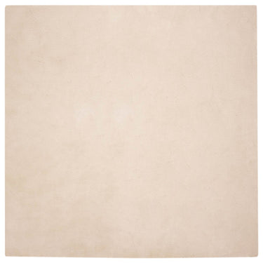 Vidaxl nep konijnenbont tapijt olite taupe 240 x 240 cm polyester