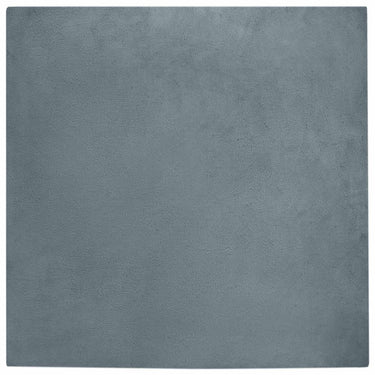 Vidaxl nep konijnenbont tapijt olite antraciet 120 x 120 cm polyester