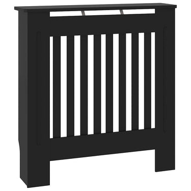 Vidaxl radiatorafdekking zwart 78 x 19 x 81,5cm bewerkt hout