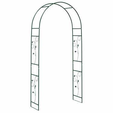 Vidaxl tuin boog bloemen groen 115 x 37 x 231 cm