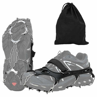 Vidaxl ijs-klemmen voor schoenen zwart s