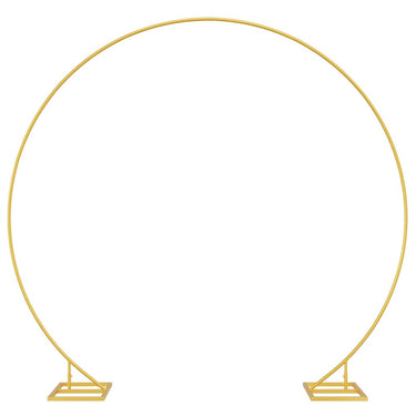 Vidaxl trouwrand goud 220 x 45 x 200 cm staal