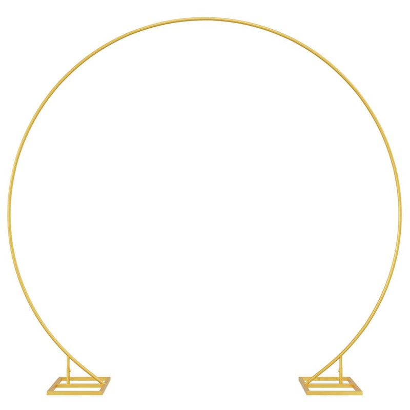 Load image into Gallery viewer, Vidaxl trouwrand goud 220 x 45 x 200 cm staal
