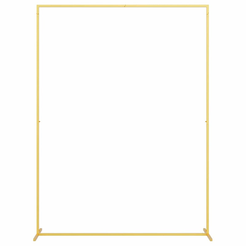 Load image into Gallery viewer, Vidaxl trouwrand goud 150 x 49,5 x 200 cm staal
