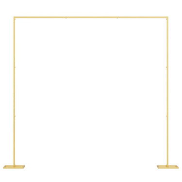 Vidaxl trouwrand goud 338 x 35 x 300 cm staal