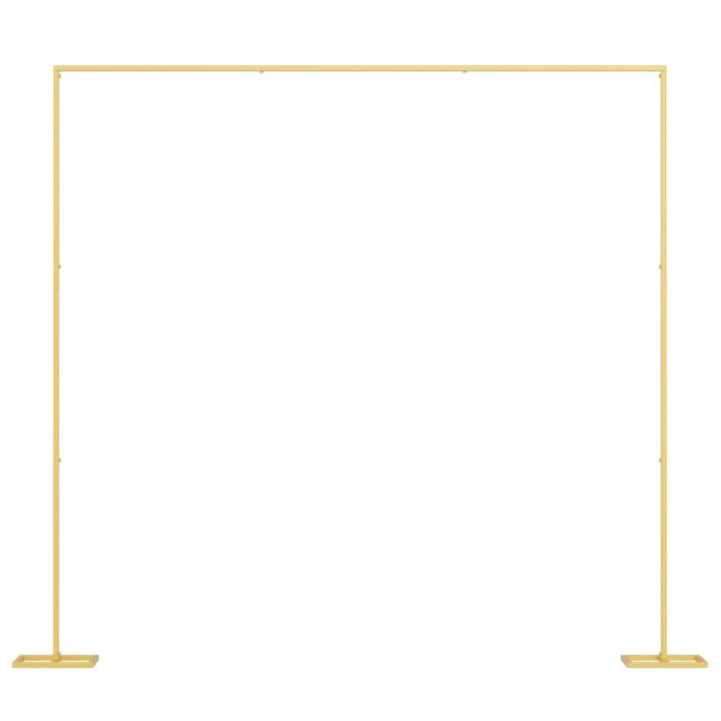 Load image into Gallery viewer, Vidaxl trouwrand goud 338 x 35 x 300 cm staal
