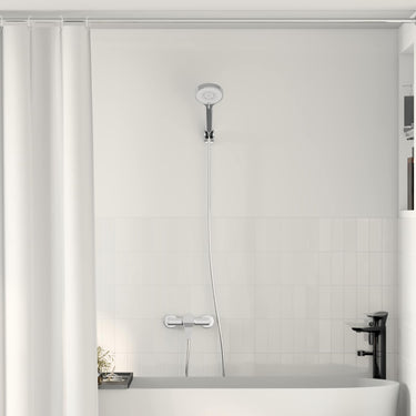 Vidaxl doucheset chroom g 1 2 inch koper