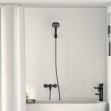 Vidaxl doucheset zwart g 1 2 inch koper