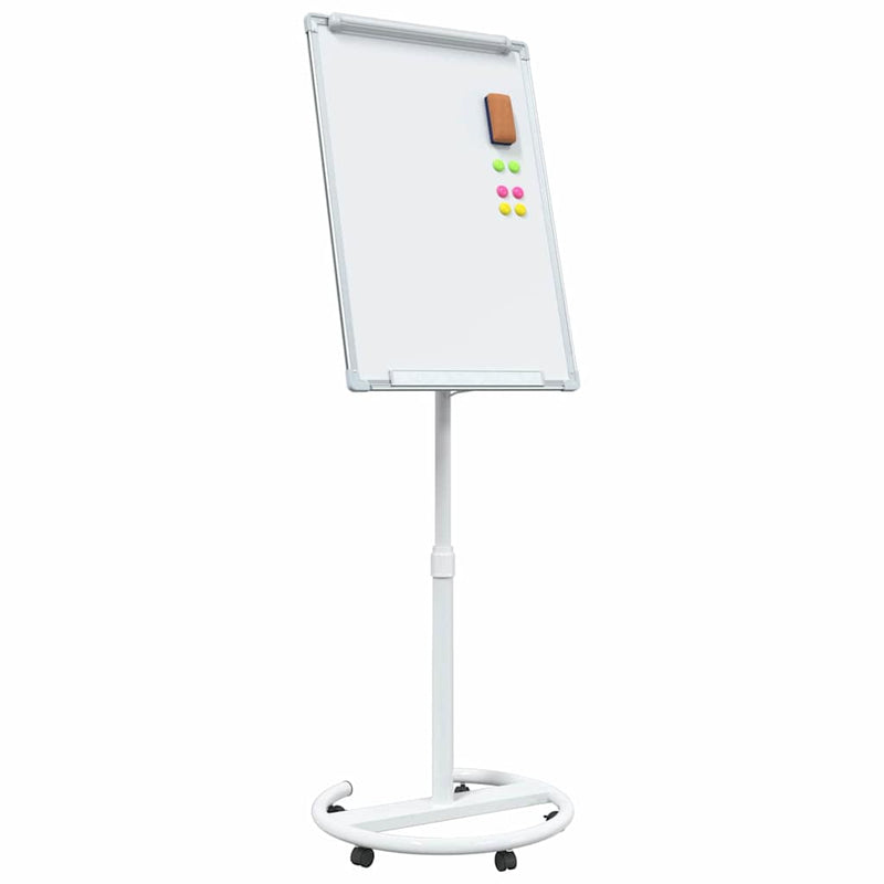 Load image into Gallery viewer, Vidaxl magnetisch whiteboard grijs en wit 62 x 62,5 x 197 cm eps
