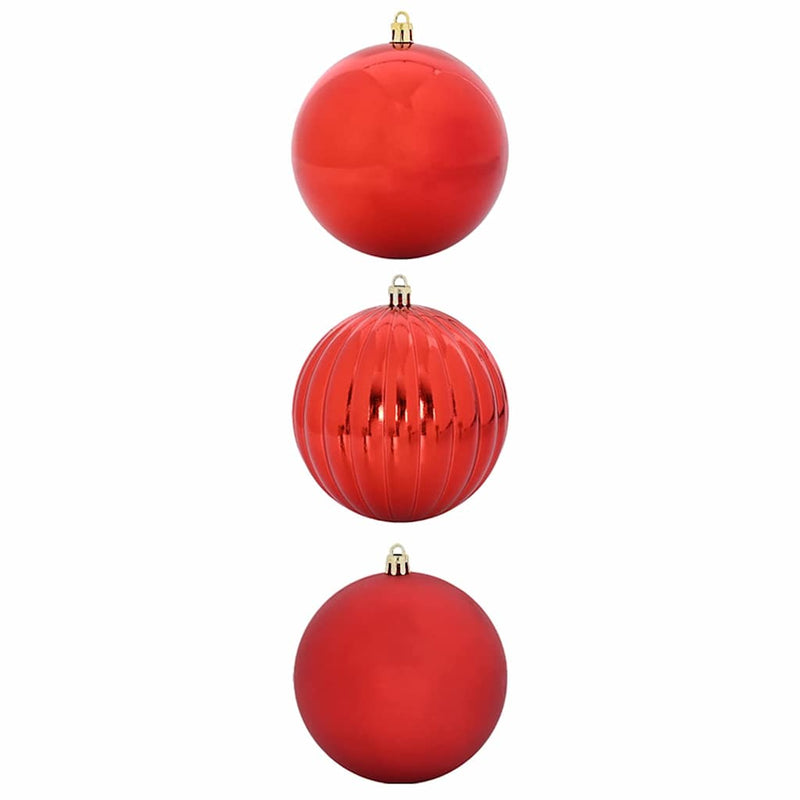 Load image into Gallery viewer, Vidaxl kerstbal set xxl 3 pcs rood kunststof
