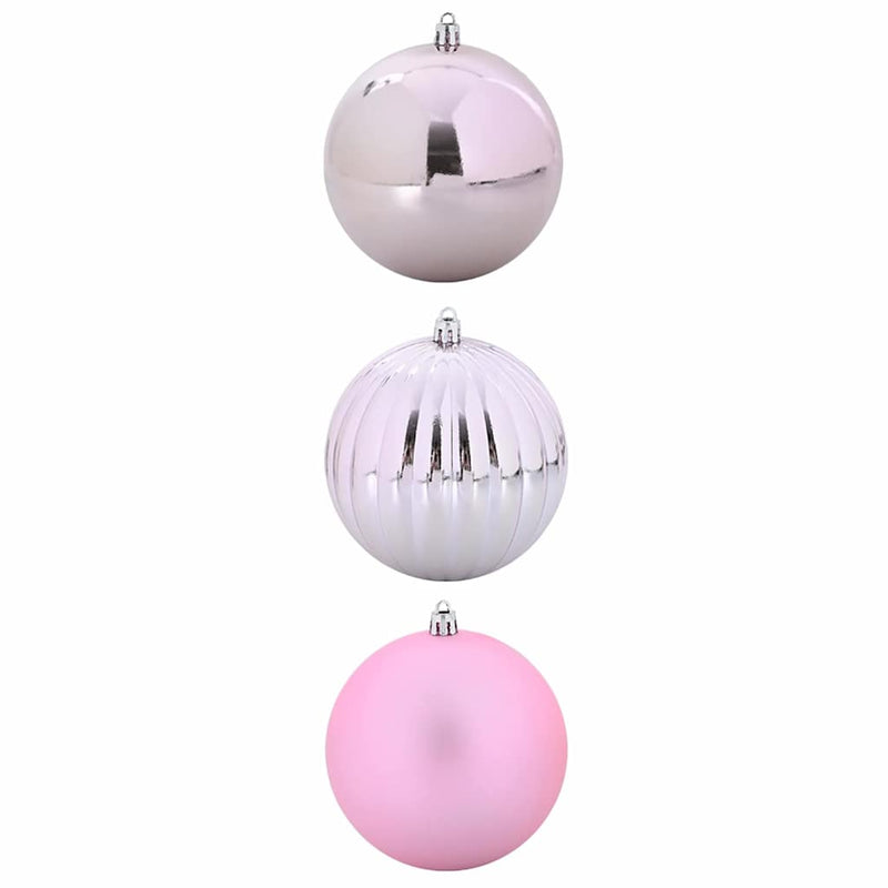 Load image into Gallery viewer, Vidaxl kerstbal set xxl 3 pcs roze kunststof
