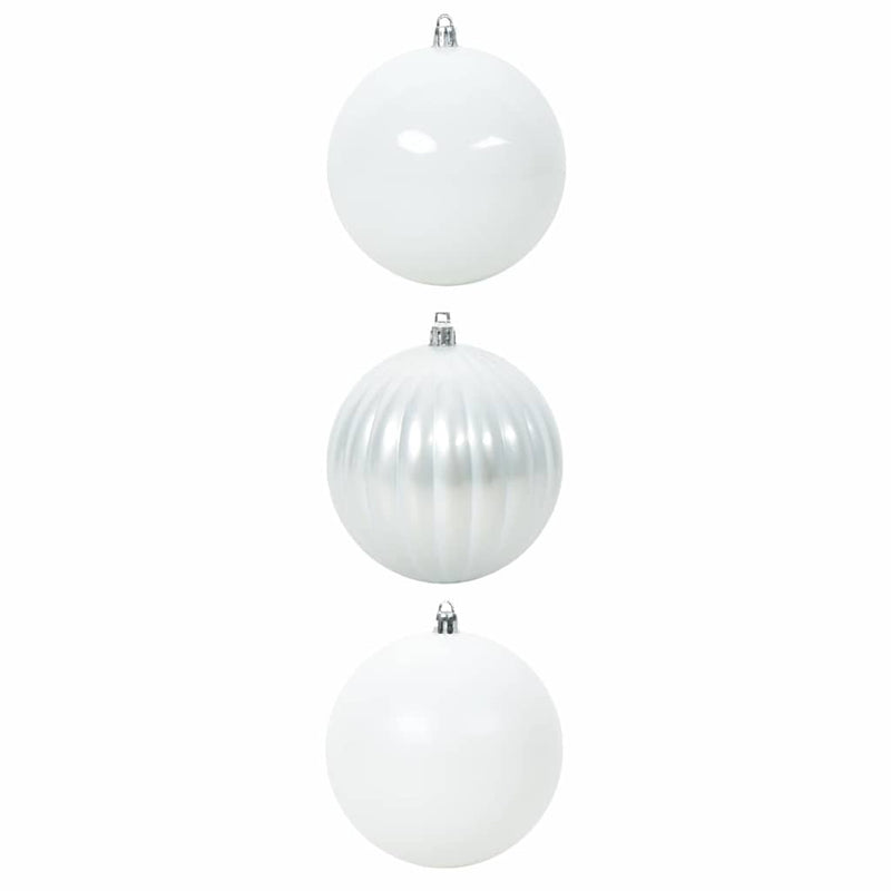 Load image into Gallery viewer, Vidaxl kerstbal set xxl 3 pcs wit kunststof
