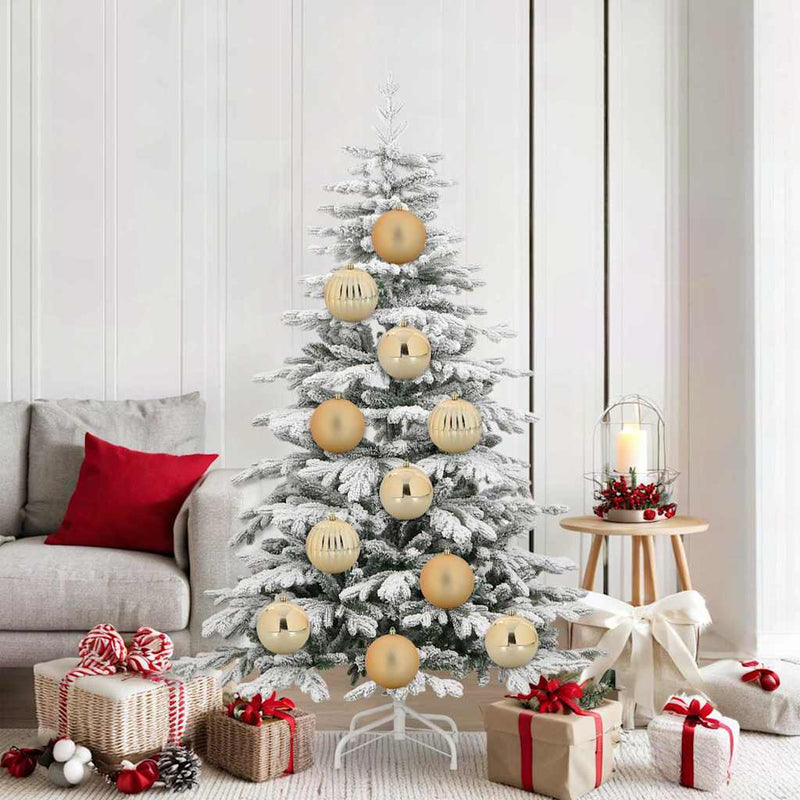 Load image into Gallery viewer, Vidaxl kerstbal set xl 9 pcs goud kunststof
