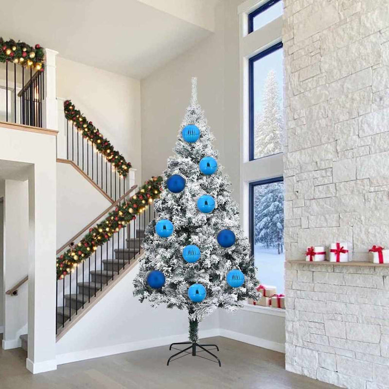 Load image into Gallery viewer, Vidaxl kerstbal set xxl 3 pcs blauw kunststof
