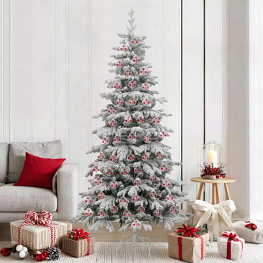 Vidaxl kerstbal set 100 pcs doorzichtig ø 8 cm