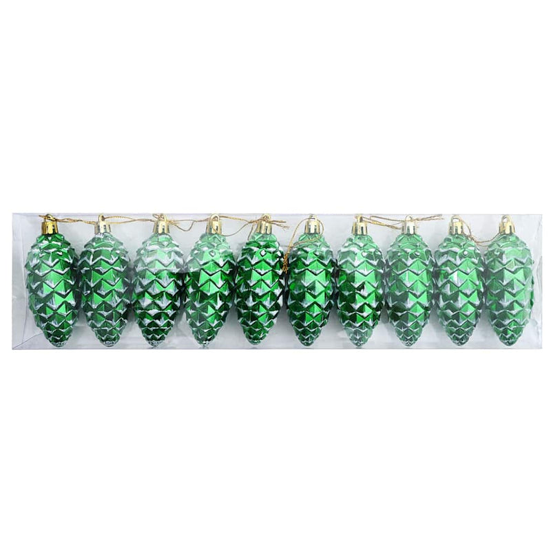 Load image into Gallery viewer, Vidaxl kerstdennenappeltje 40 pcs groen kunststof
