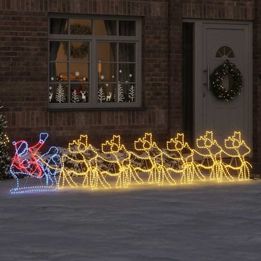 Vidaxl kerstversiering multikleur 69 x 79 cm pvc