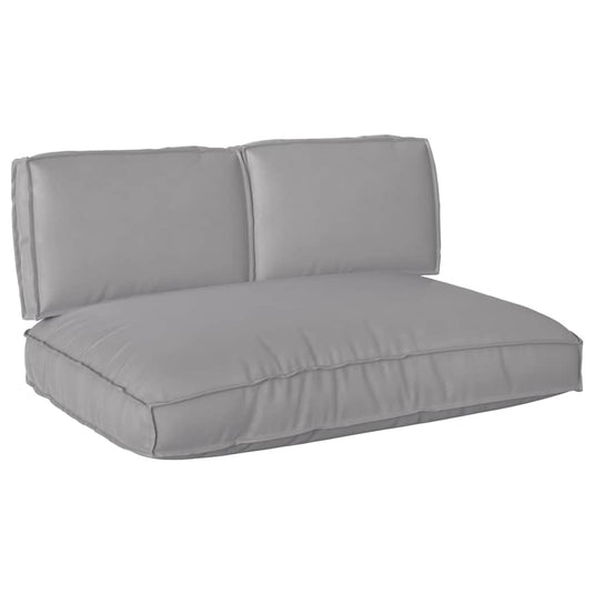Vidaxl kussen set 3 pcs grijs oxford stof