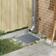 Vidaxl rooster zilver 40 x 40 x 2 cm warmgedipt gegalvaniseerd staal