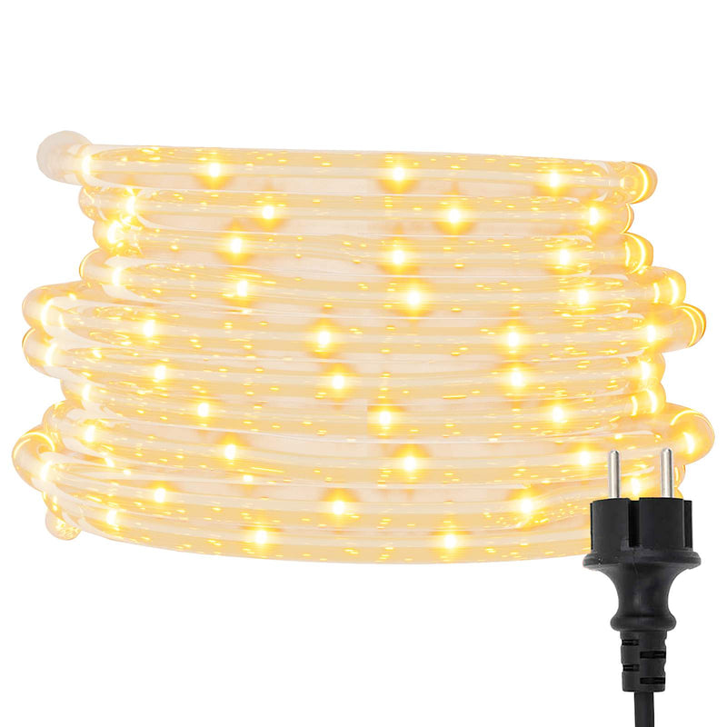 Load image into Gallery viewer, Vidaxl touwenlicht met 2400 led warmwit 100 m pvc
